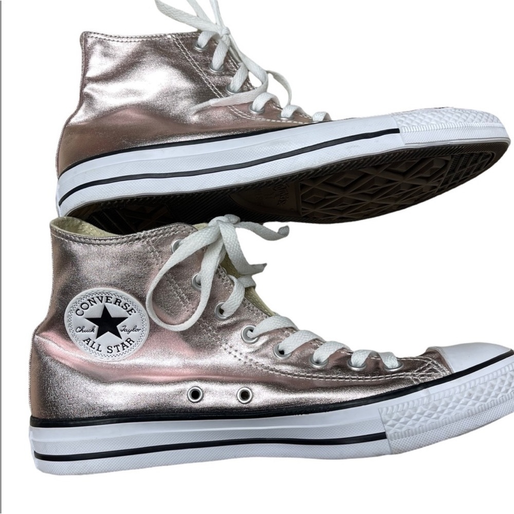 Converse Women's Metallic High-Top Sneakers